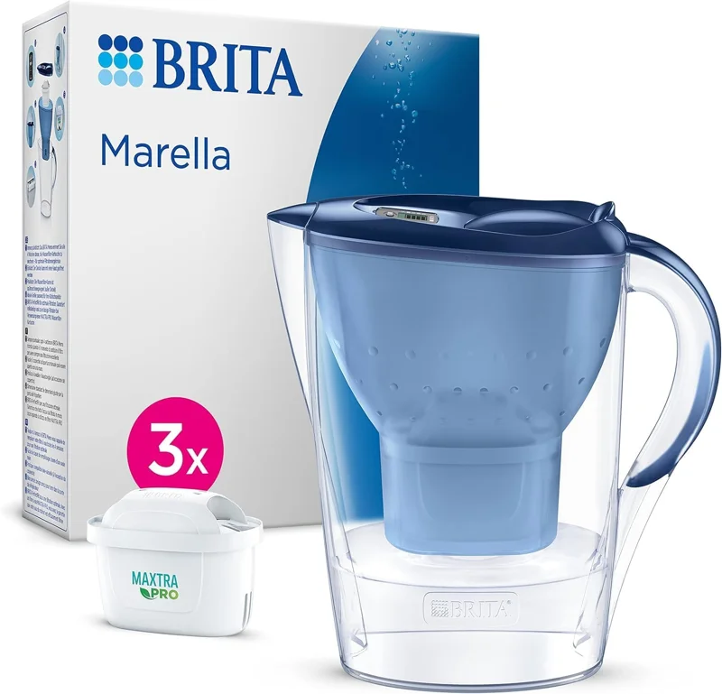 BRITA Marella azul 2,4 L + 3 MAXTRA PRO